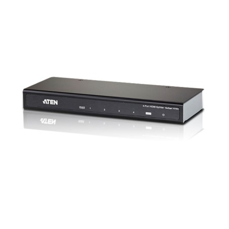 Aten 4 Port HDMI Splitter VS184A-AT - High-Performance Video Distribution for Ultimate Viewing Experience!